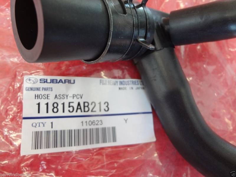 thumbnail interactive-video image 1 of Genuine Subaru PCV Valve Hose For 2002-2003 Impreza WRX EJ205 2.0L - 11815AB213 1 of 6