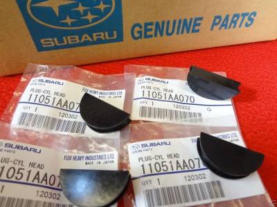 OEM Subaru - Subaru OEM Half Moon Plug Kit STi Impreza WRX Forester XT Legacy GT Outback DOHC EJ Motors 