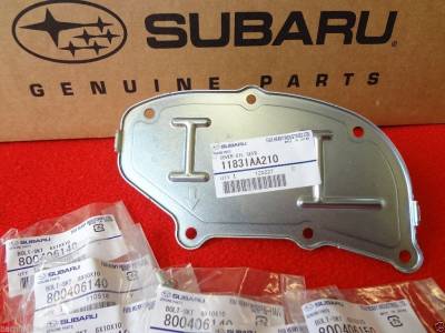 OEM Subaru - Subaru Oil Separator + 6 Lock Bolts Forester WRX Impreza STi  Outback Legacy OEM
