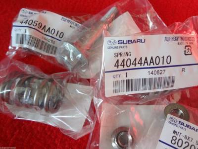 OEM Subaru - Subaru OEM Exhaust Center Pipe Spring Bolt Kit BRZ Crosstrek WRX Forester Impreza Legacy Outback 1990-2020