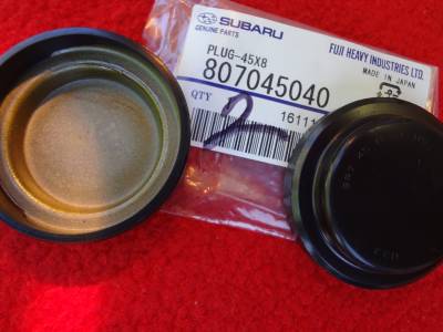 OEM Subaru - 2 Rear Oil Seals Cam Plugs Subaru Impreza Forester Outback Legacy Baja SOHC OEM