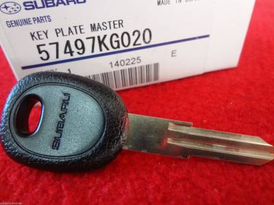 Keys Pedal Pads + - Key Blanks Master & Wallet - OEM Subaru - Subaru OEM Master Key Blank Impreza Outback Legacy RS GT RX