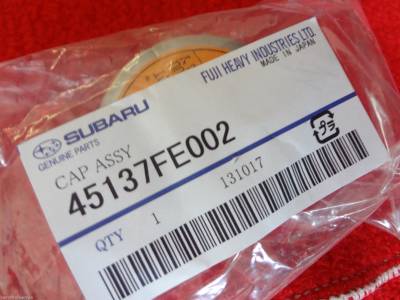 OEM Subaru - Subaru OEM Radiator Cap Outback XT Legacy GT TURBO 2000-2018 - Image 2